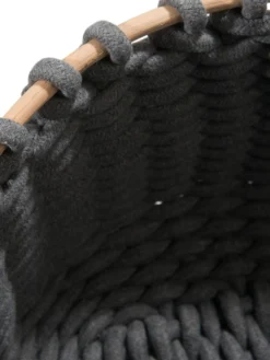 Korb, Anthrazit 6 Korb, Anthrazit -Haushaltsgegenstände Geschäft Cotiri Korb Dunkelgrau Anthrazit 35x35x20 lup2