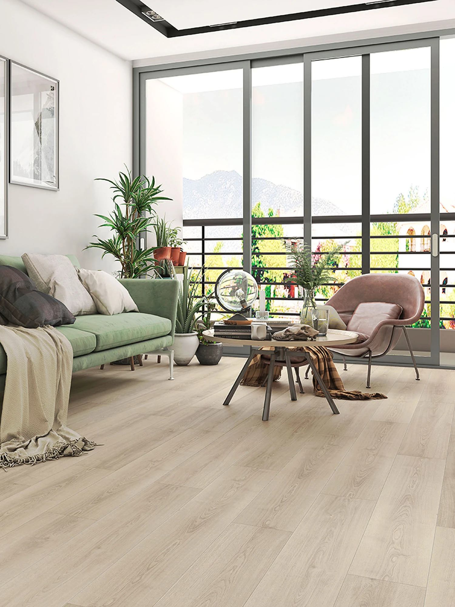 Klick-Laminat, Grey Light Oak 62252 1 Klick-Laminat, Grey Light Oak 62252