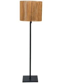 Standleuchte, Dunkelbeige -Haushaltsgegenstände Geschäft Daito Standleuchte Beige Dunkelbeige 40x40x160 per2