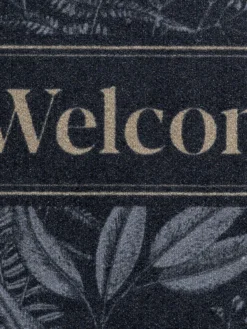 Sauberlaufmatte, Forets Leaves Grey -Haushaltsgegenstände Geschäft Door Fussmatte Grau ForetsLeavesGrey 50x80 lup