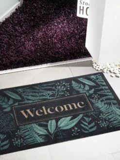 Sauberlaufmatte, Forets Leaves Green