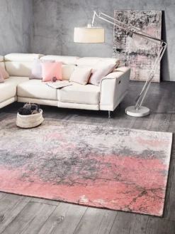 Vintage-Teppich, Rose