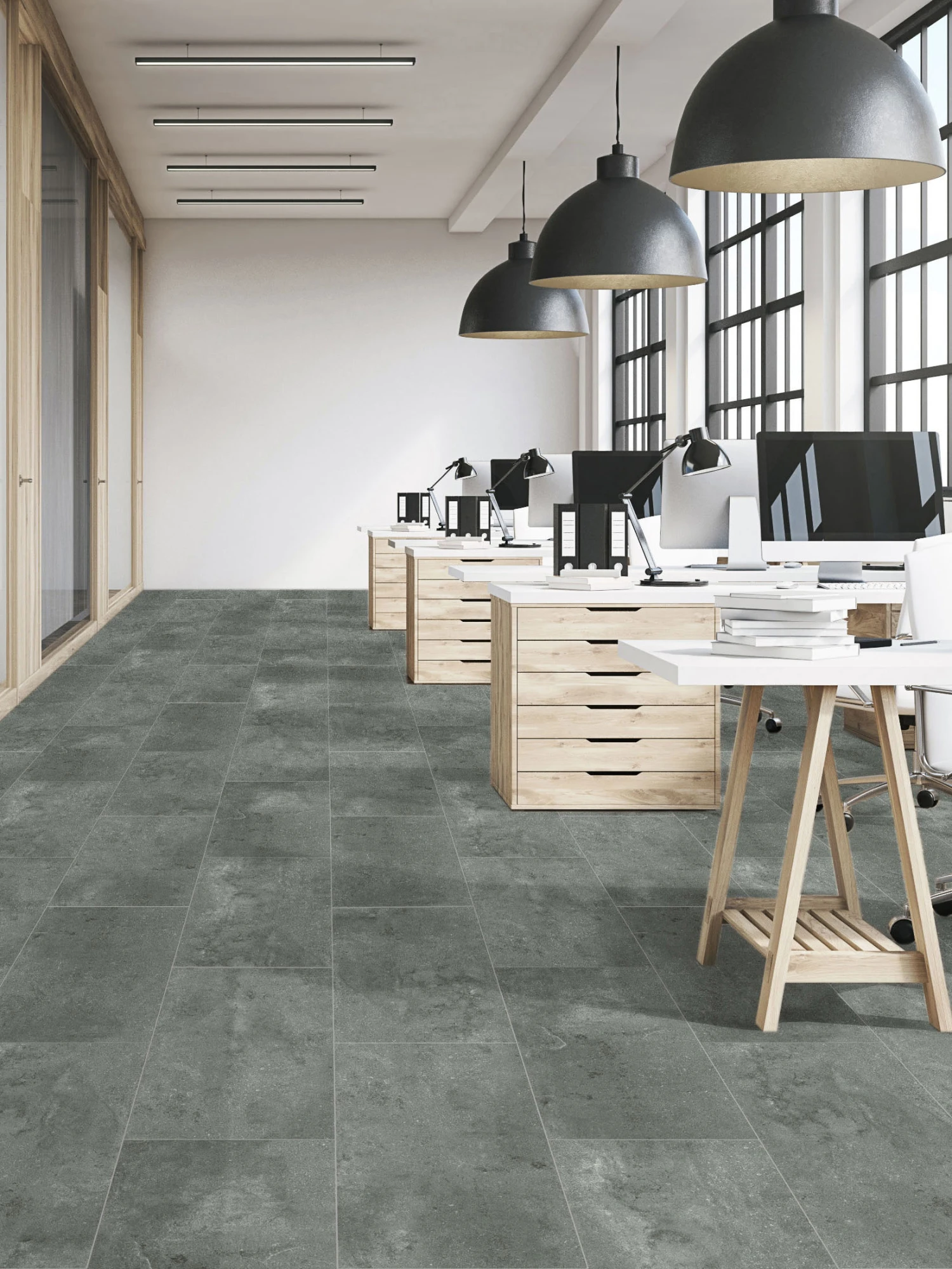 Vinylboden, Slate Grey 1 Vinylboden, Slate Grey