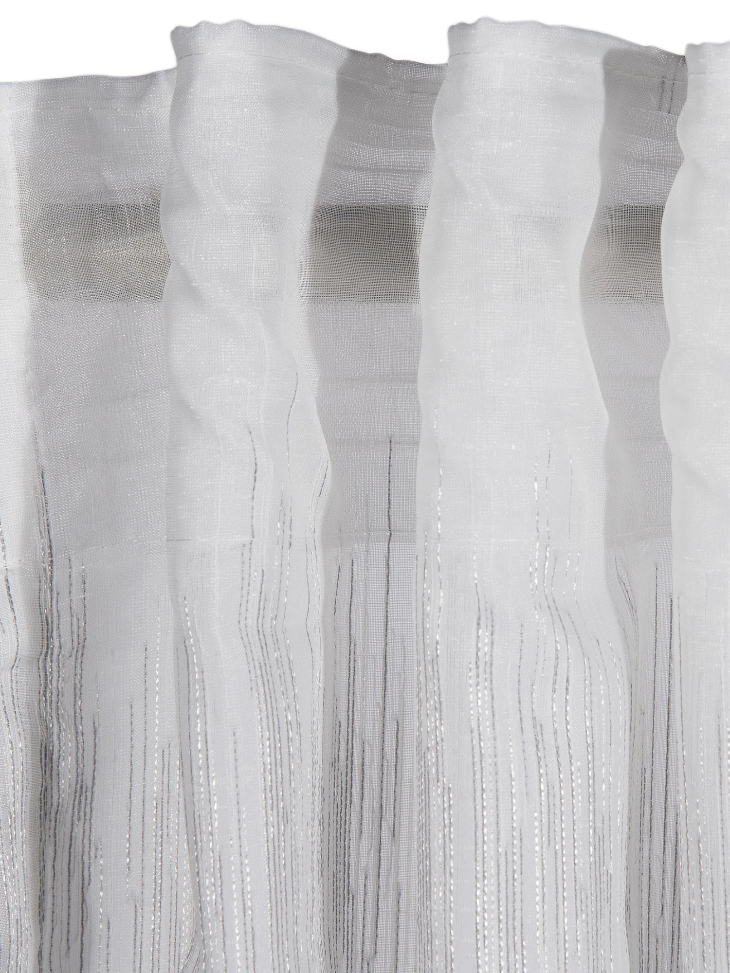 Vorhang Mit Gardinenband, Grau 4 Vorhang Mit Gardinenband, Grau – Bild 4