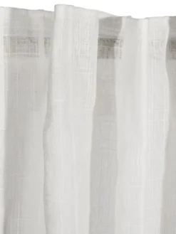 Vorhang Mit Gardinenband, Natur -Haushaltsgegenstände Geschäft Emely Gardine verdeckteSchlaufe beige Natur 140x245 lup1