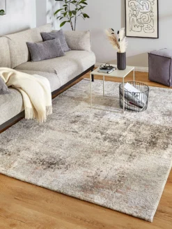 Vintage-Teppich, Vintage Braun