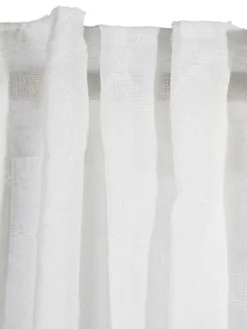 Vorhang Mit Gardinenband, Offwhite -Haushaltsgegenstände Geschäft Enna Gardine VerdeckteSchlaufe Weiss Offwhite 140x245 lup1