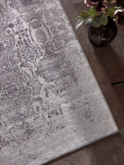 Vintage-Teppich, Marmor -Haushaltsgegenstände Geschäft Escape VintageTeppich Hellgrau Marmor 160x230 mil2