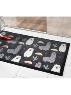 Fußmatte, Lama All Over