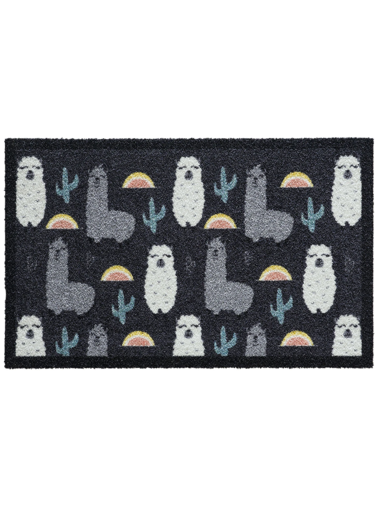 Fußmatte, Lama All Over 2 Fußmatte, Lama All Over – Bild 2