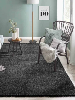 Hochflor-Teppich, Grey