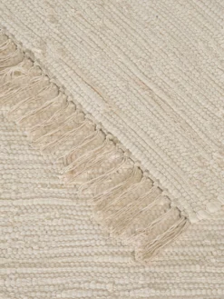 Baumwoll-Teppich, White -Haushaltsgegenstände Geschäft Froesunda BaumwollTeppich Creme White 170x240 wel