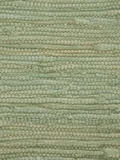 Baumwoll-Teppich, Green -Haushaltsgegenstände Geschäft Froesunda BaumwollTeppich Hellgruen Green 170x240 lup