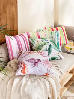 Outdoorkissen, Lila -Haushaltsgegenstände Geschäft Frondo Folla Riba Ilan Kissen div 45x45 mil