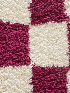 Moderner Teppich, Bordeaux -Haushaltsgegenstände Geschäft Gambit ModernerTeppich Dunkelrot Bordeaux 160x230 lup