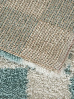 Moderner Teppich, Türkis 7 Moderner Teppich, Türkis -Haushaltsgegenstände Geschäft Gambit ModernerTeppich Hellblau Tuerkis 160x230 wel