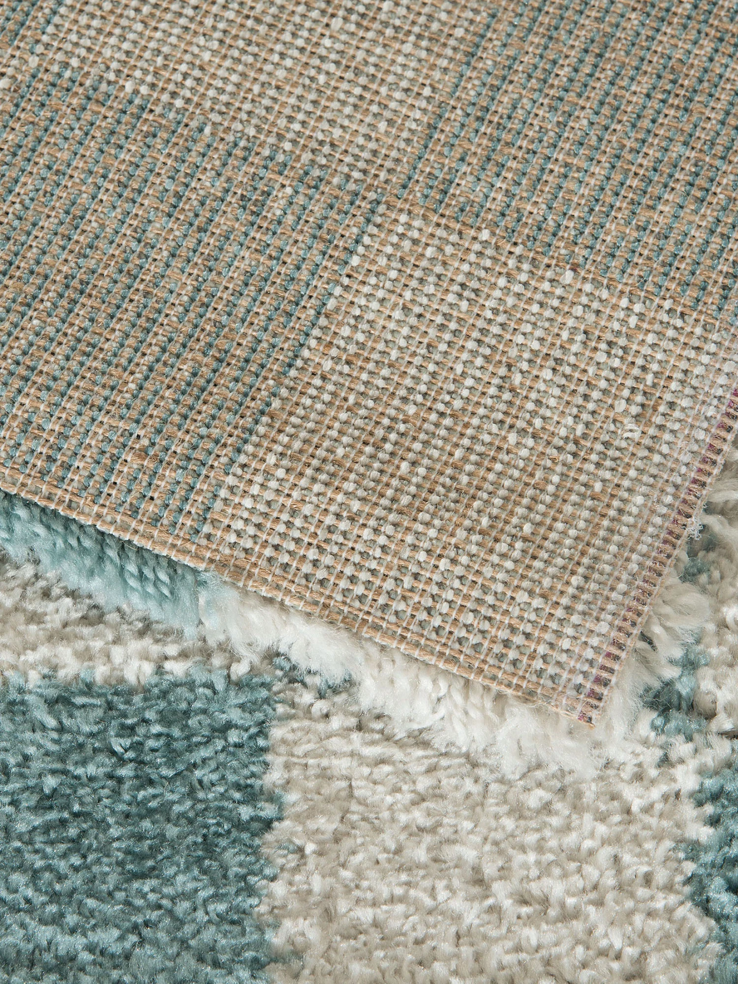 Moderner Teppich, Türkis 4 Moderner Teppich, Türkis – Bild 4