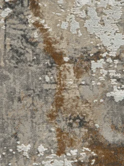 Vintage-Teppich, Taupe 7 Vintage-Teppich, Taupe -Haushaltsgegenstände Geschäft Garisim VintageTeppich Dunkelbeige Taupe 200rund lup