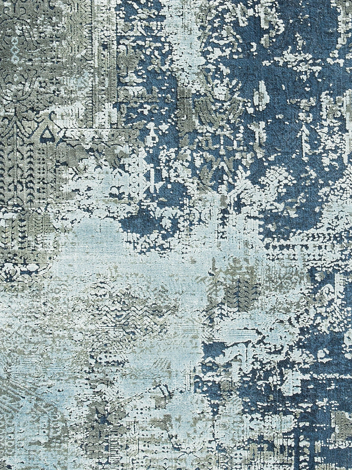 Vintage-Teppich, Royalblau 6 Vintage-Teppich, Royalblau – Bild 6