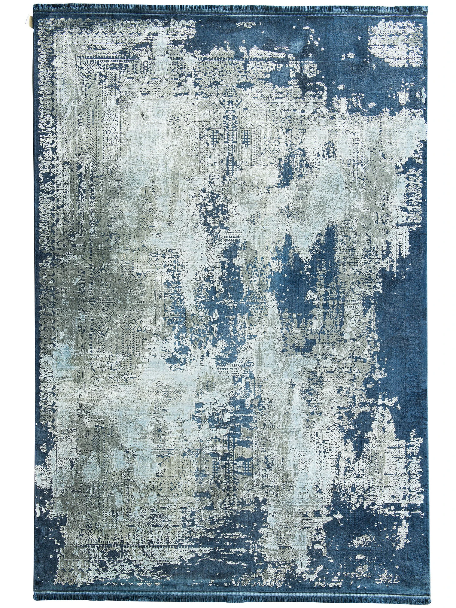 Vintage-Teppich, Royalblau 4 Vintage-Teppich, Royalblau – Bild 4