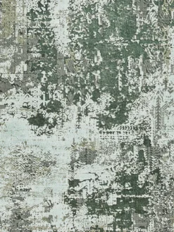 Vintage-Teppich, Moosachat 9 Vintage-Teppich, Moosachat -Haushaltsgegenstände Geschäft Giano Vintageteppich gruen Moosachat 160x230 lup