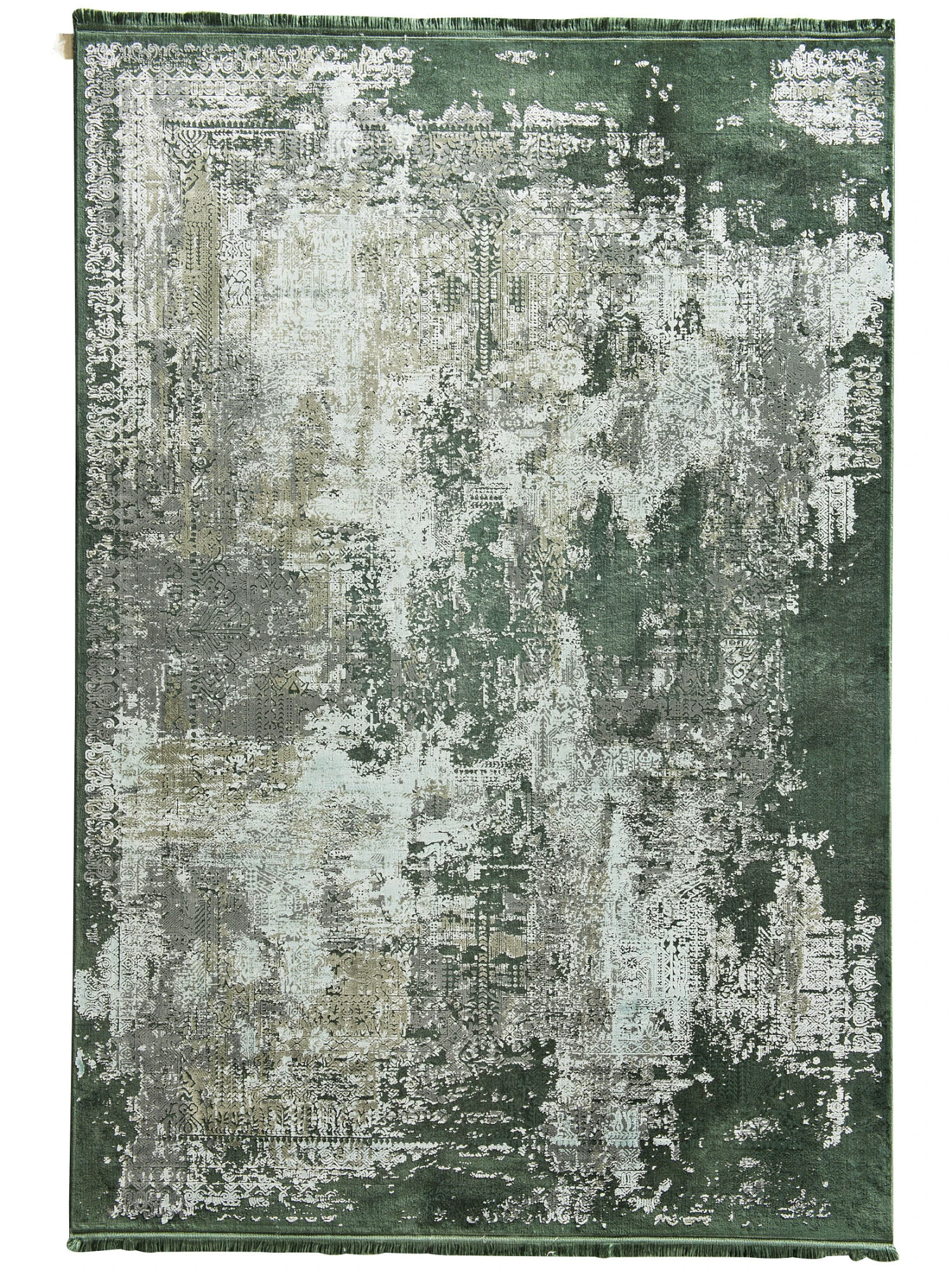 Vintage-Teppich, Moosachat 3 Vintage-Teppich, Moosachat – Bild 3