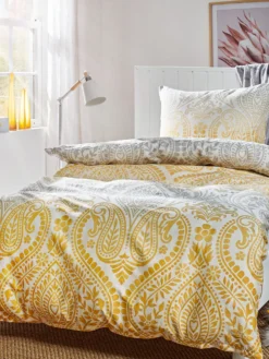 Bettwäsche, Sonnengelb