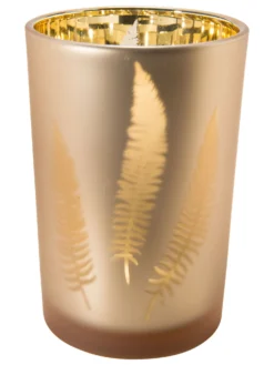 Teelichthalter, Gold