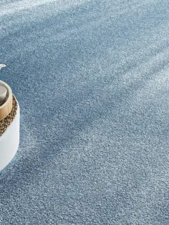 Velours-Teppichboden, Gletscherblau 761