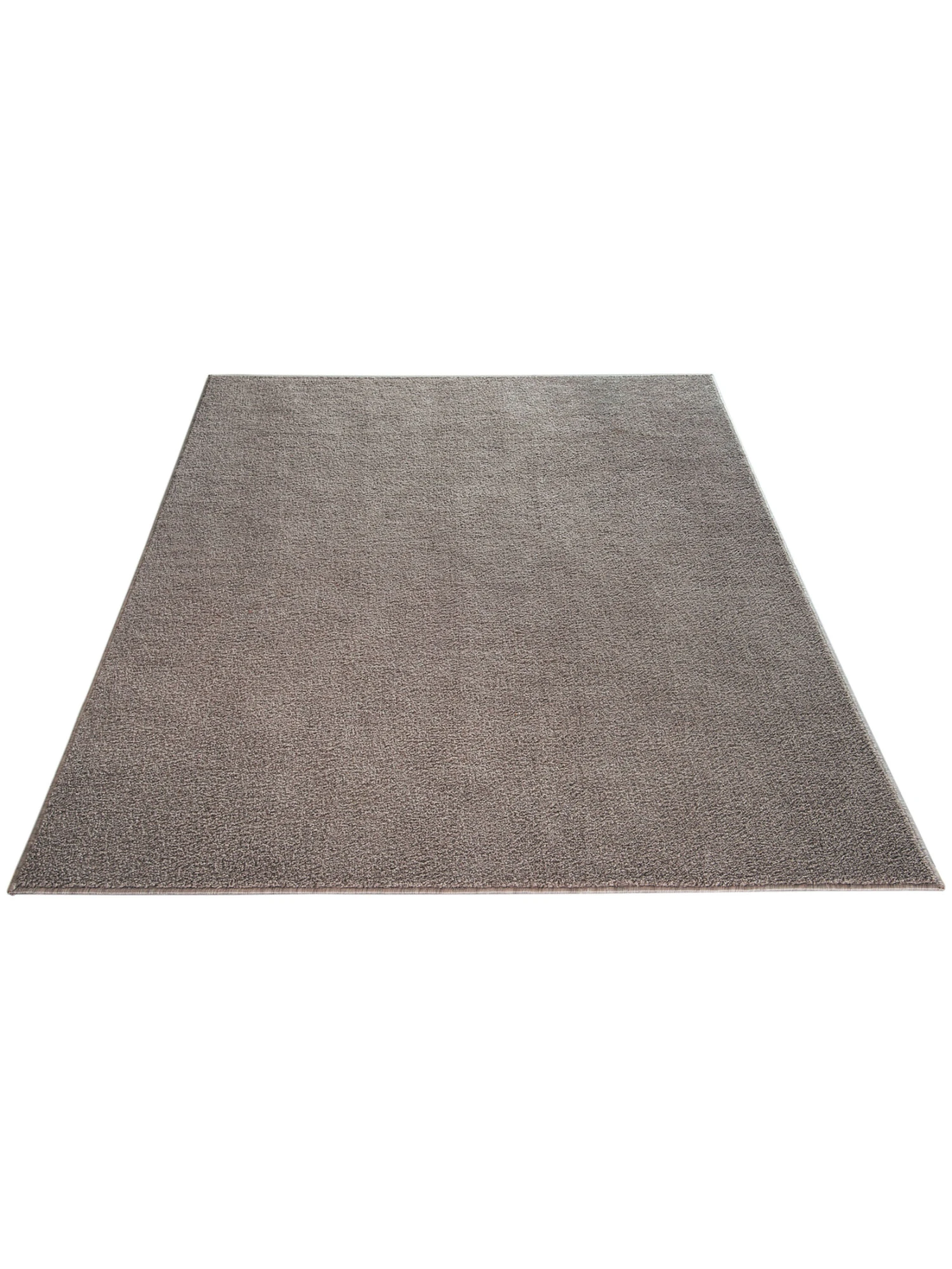 Uni-Teppich, Taupe 3 Uni-Teppich, Taupe – Bild 3