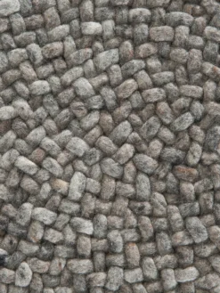 Woll-Teppich, Grey Natural 7 Woll-Teppich, Grey Natural -Haushaltsgegenstände Geschäft Harpsund HandwebTeppich Grau GreyNatural 150rund lup