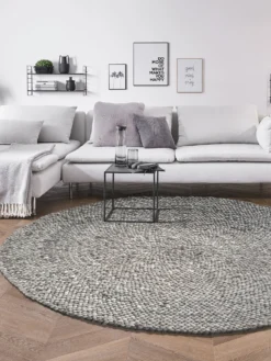 Woll-Teppich, Grey Natural