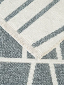 Moderner Teppich, Creme/grau 15 Moderner Teppich, Creme/grau -Haushaltsgegenstände Geschäft Hedda ModernerTeppich Grau Creme grau 160x230 wel2