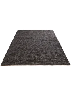 Woll-Teppich, Charcoal 7 Woll-Teppich, Charcoal -Haushaltsgegenstände Geschäft Helsingborg Wollteppich dunkelgrau charcoal 170x240 per