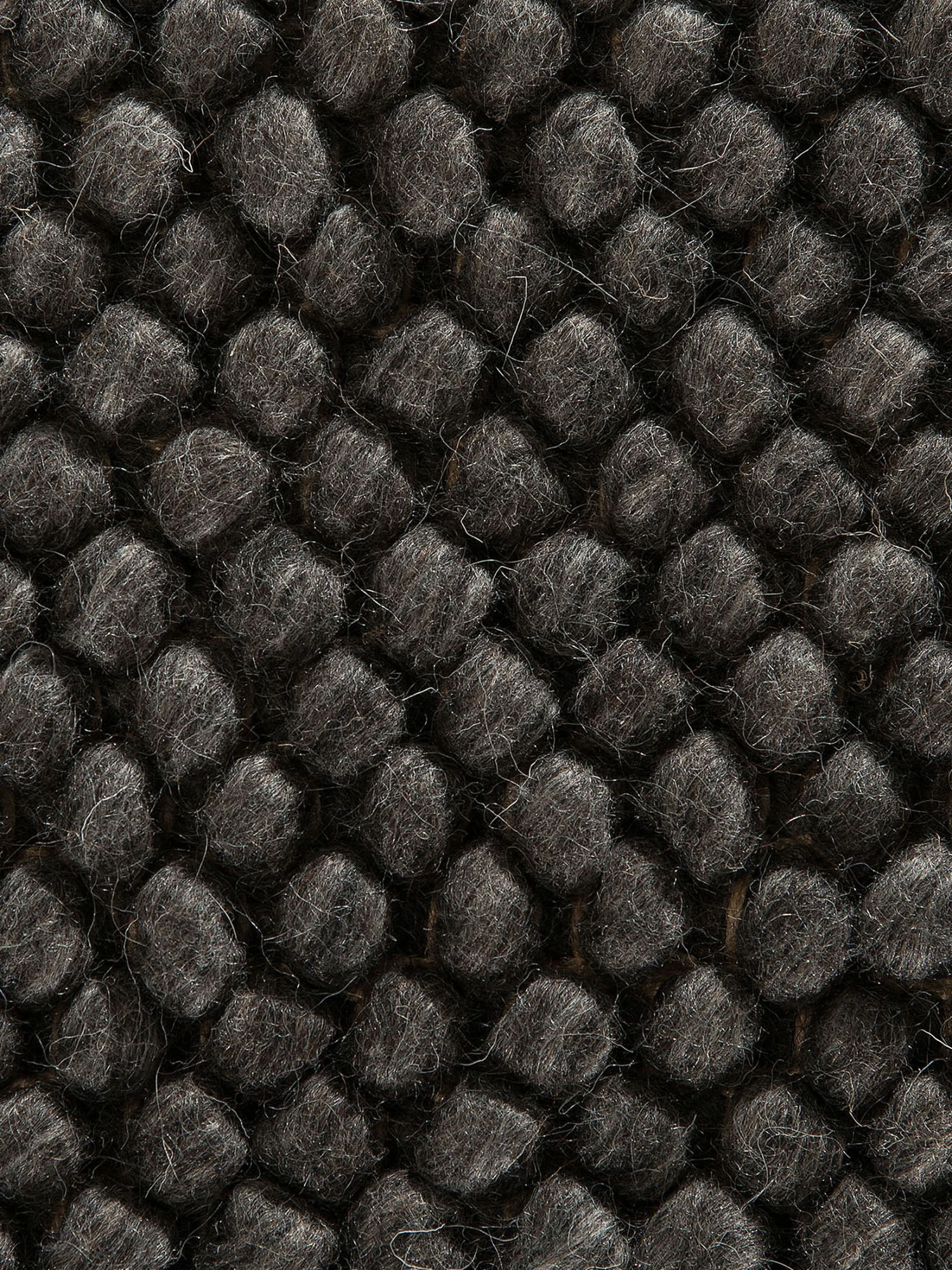 Woll-Teppich, Charcoal 5 Woll-Teppich, Charcoal – Bild 5