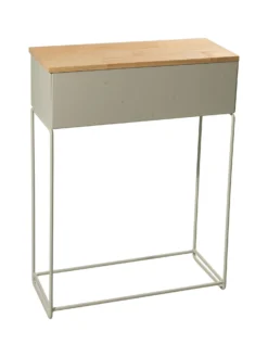 Pflanztopf, Beige -Haushaltsgegenstände Geschäft HighPlants Pflanztopf Grau 18x45x60 per1