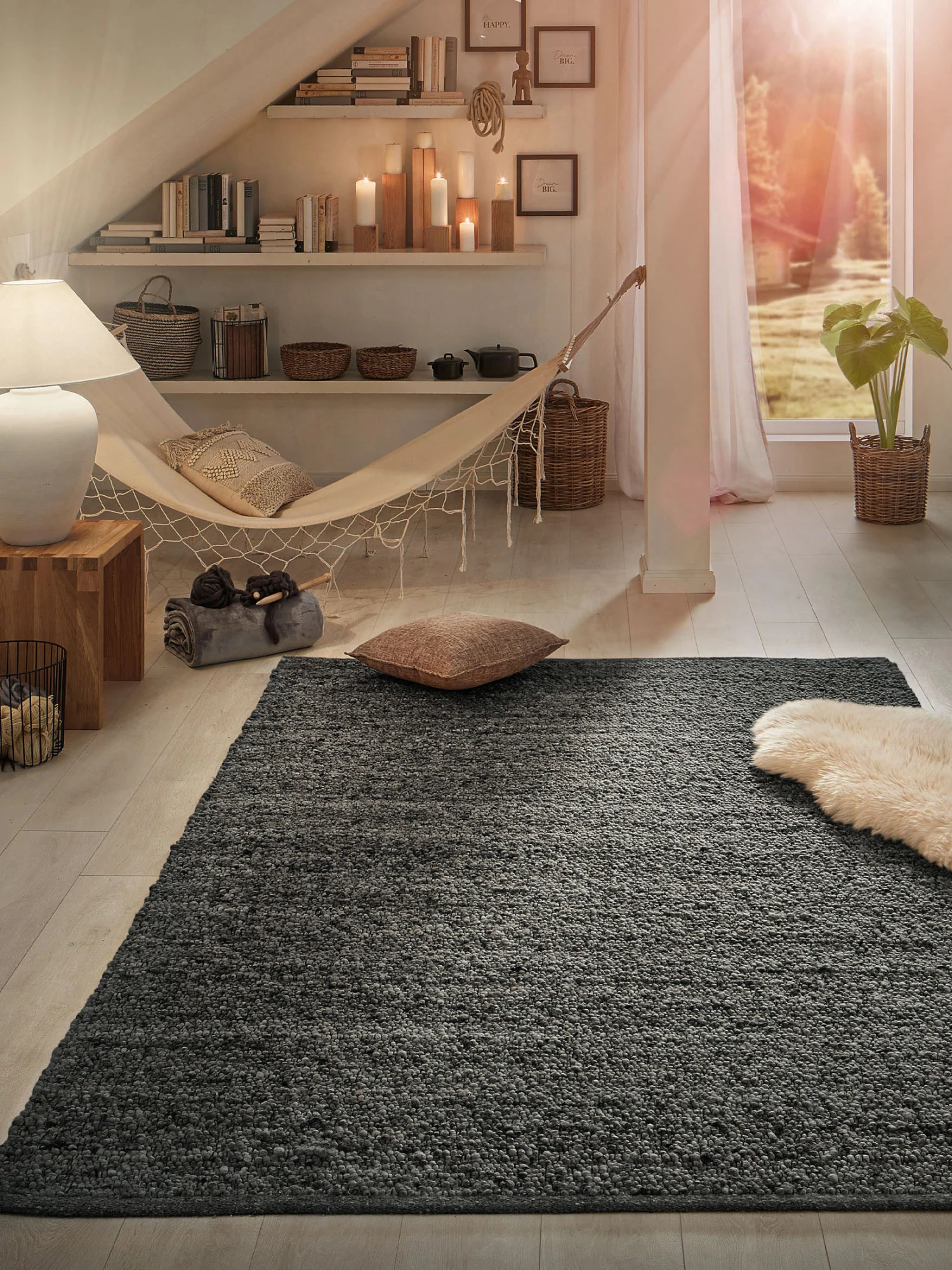 Woll-Teppich, Ice 1 Woll-Teppich, Ice