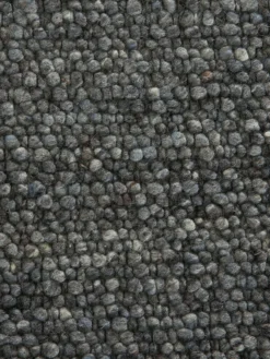 Woll-Teppich, Ice 7 Woll-Teppich, Ice -Haushaltsgegenstände Geschäft Hillsand HandwebTeppich Dunkelgrau Ice lup