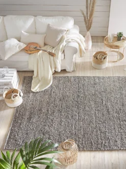 Woll-Teppich, Loft Grey