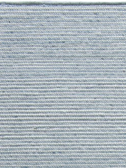 Woll-Teppich, Cloud Blue 9 Woll-Teppich, Cloud Blue -Haushaltsgegenstände Geschäft Holmerud Handwebteppich hellblau Cloudblue lup