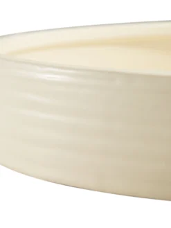 Deko-Schale, Beige -Haushaltsgegenstände Geschäft Hua DekoSchale Beige 36x36x5 lup1