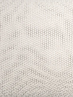 Strickkissen, Offwhite -Haushaltsgegenstände Geschäft Hygge Sofakissen weiss Offwhite lup