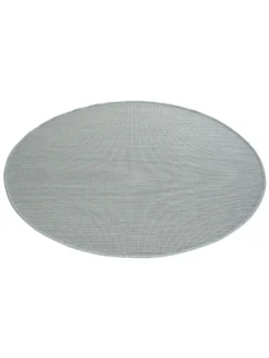 Outdoor-Teppich, Perlgrau -Haushaltsgegenstände Geschäft Indiana Flachgewebeteppich grau perlgrau 160rund fper