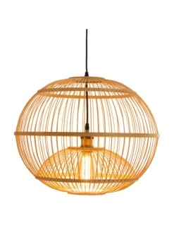 Hängeleuchte, Natur 9 Hängeleuchte, Natur -Haushaltsgegenstände Geschäft Iwato Pendelleuchte Hellbraun Natur 45x50 per1