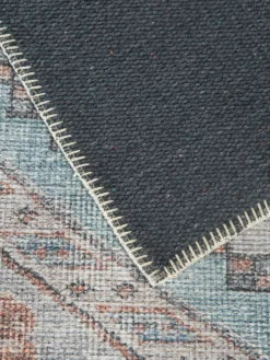 Vintage-Teppich, Blau -Haushaltsgegenstände Geschäft Jampur VintageTeppich Grau Blau 160x230 wel