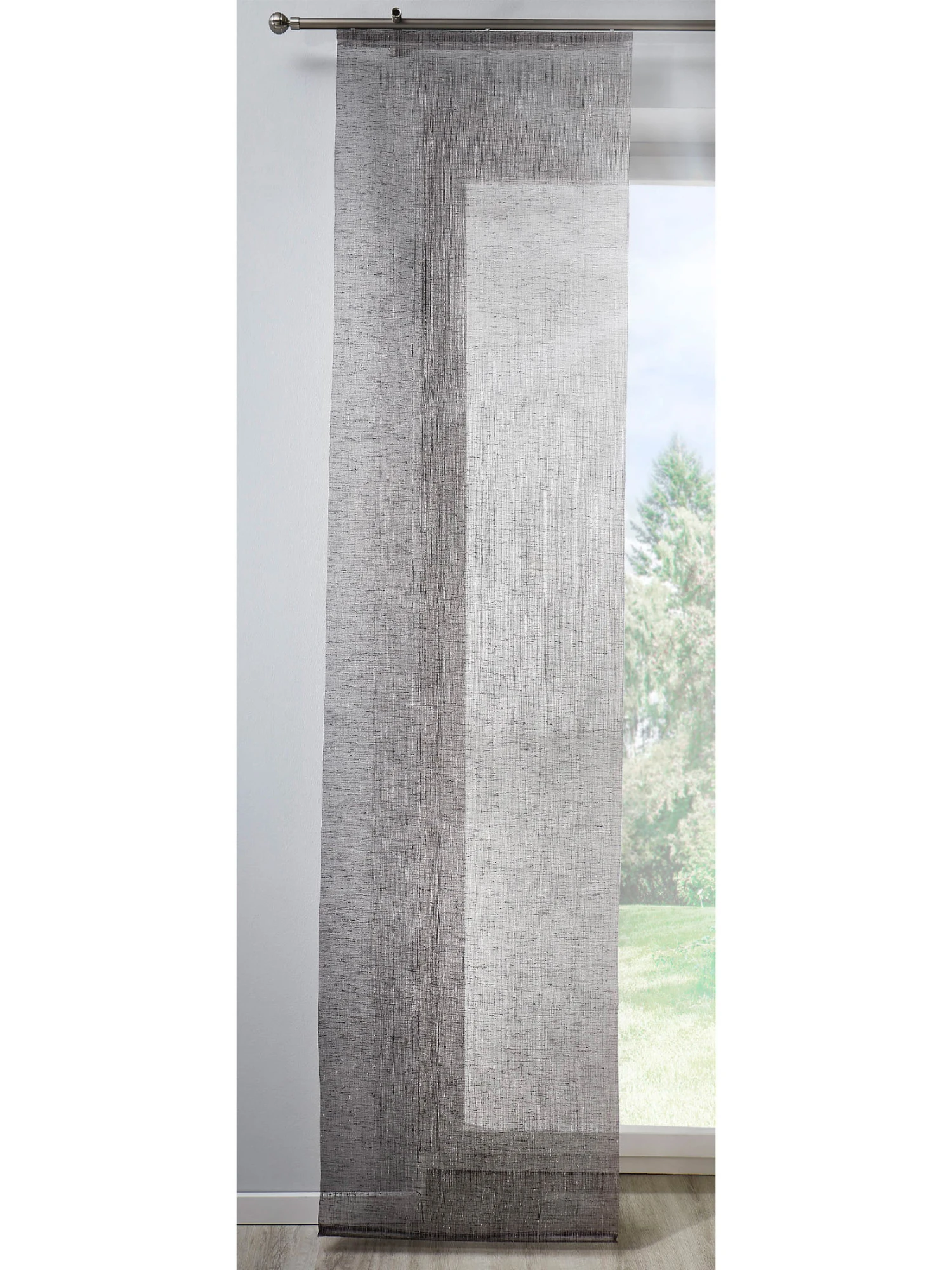 Flächenvorhang, Anthrazit 1 Flächenvorhang, Anthrazit