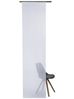 Flächenvorhang, Weiss -Haushaltsgegenstände Geschäft Jella Flaechenvorhang Weiss 60x245 pla2