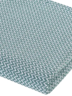 Decke, Türkis -Haushaltsgegenstände Geschäft Jenson Decke gruen tuerkis 150x200 lup1