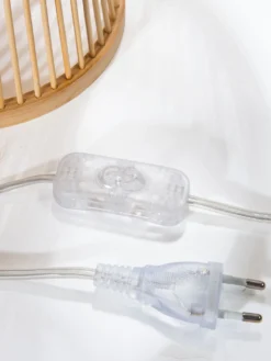 Tischleuchte, Bambus 11 Tischleuchte, Bambus -Haushaltsgegenstände Geschäft Kadoma Tischleuchte Beige Bambus 30x30x30 lup3