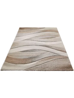 Moderner Teppich, Mandel -Haushaltsgegenstände Geschäft Kaleidoskop ModernerTeppich Braun Mandel 160x230 fper